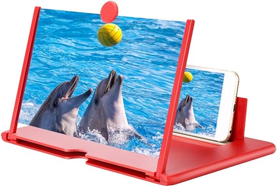 Pantalla móvil con lupa 3D