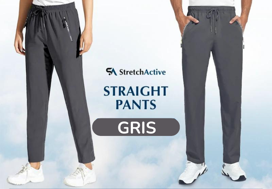 KIT de 2 Pantalon unisex ultra elásticos de secado rápido
