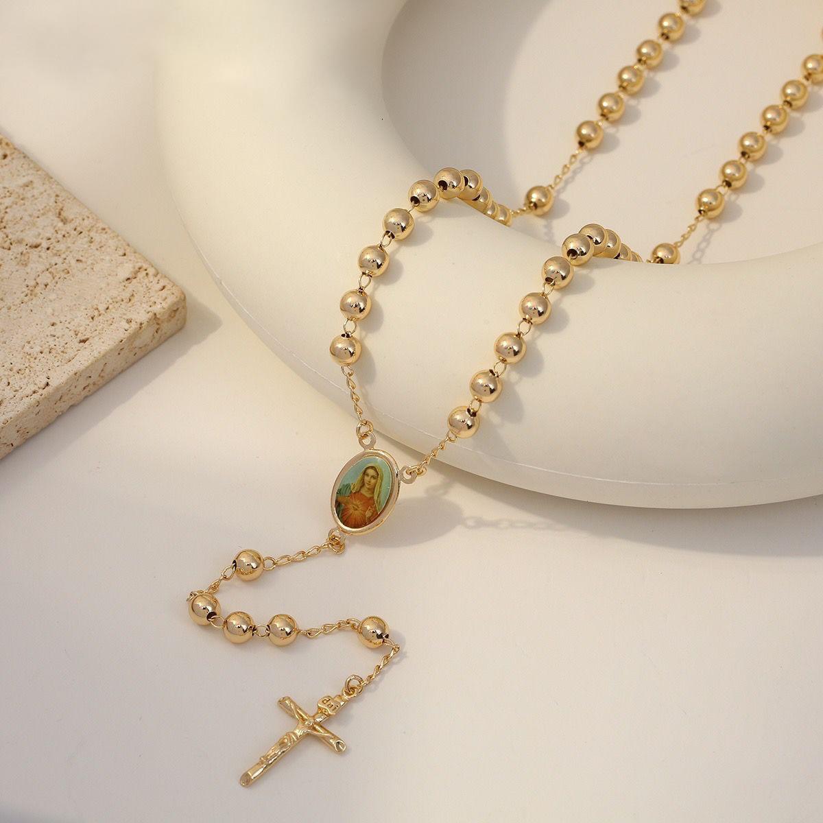 Elegante Collar Oro Brillante