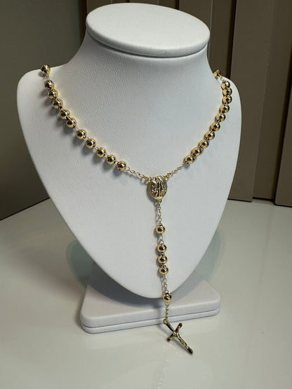 Elegante Collar Oro Brillante